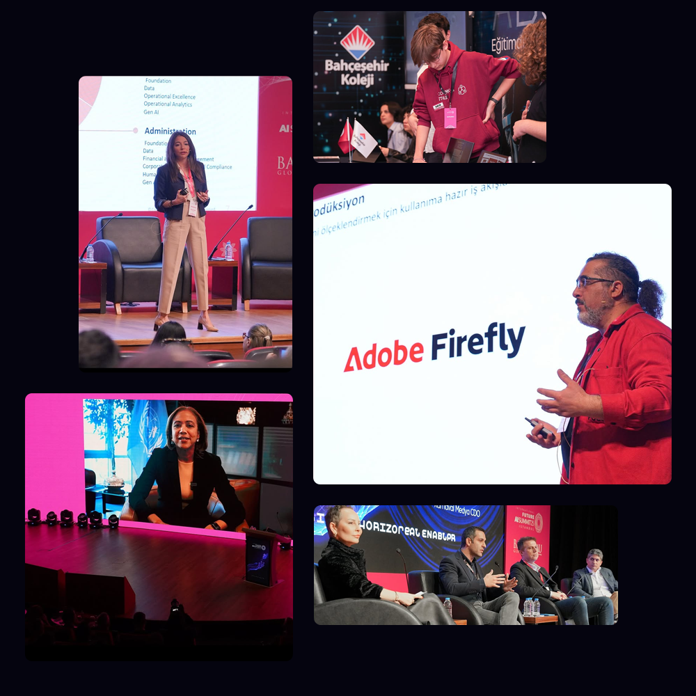Future AI Summit anılarından kolaj