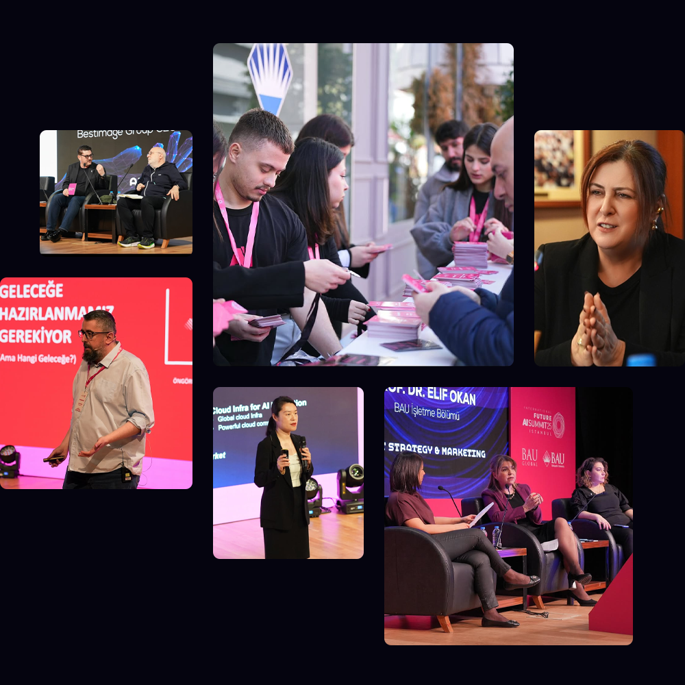 Future AI Summit anılarından kolaj